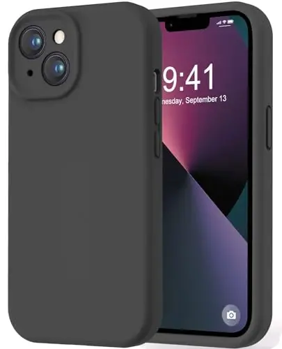 LOVE 3000 Designed for iPhone 13 Case, Premium Silicone with [Camera Protection] [Soft Anti-Scratch Microfiber Lining] Shockproof Protective Phone Case for iPhone 13 Women Men Girls 6.1