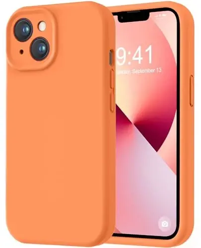 LOVE 3000 Designed for iPhone 13 Case, Premium Silicone with [Soft Anti-Scratch Microfiber Lining] Shockproof Protective Phone Case for iPhone 13 Women Men Girls 6.1