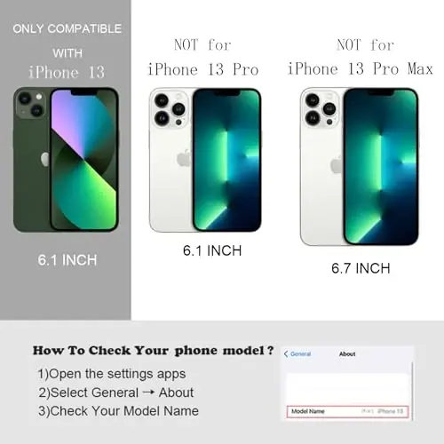 FABSPARK Phone Case for iPhone 13 Case,Simple Wave Design Wavy Frame Soft Silicone Aesthetic for iPhone 13,Silver - 4