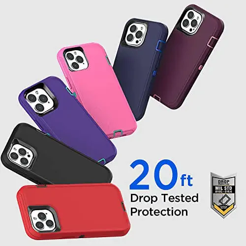 iPhone 13 Pro Case with Glass Screen Protector - 6