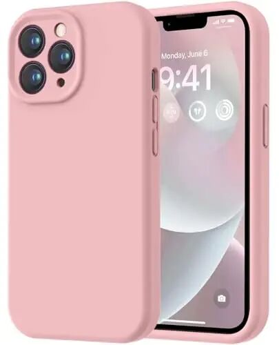 iPhone 13 Pro Max Kılıfı için AŞK 3000, [Yumuşak Çizilmez Mikrofiber Astar] ile Premium Silikon Darbeye Dayanıklı Koruyucu Telefon Kılıfı Erkekler Kadınlar Kızlar için 6.7