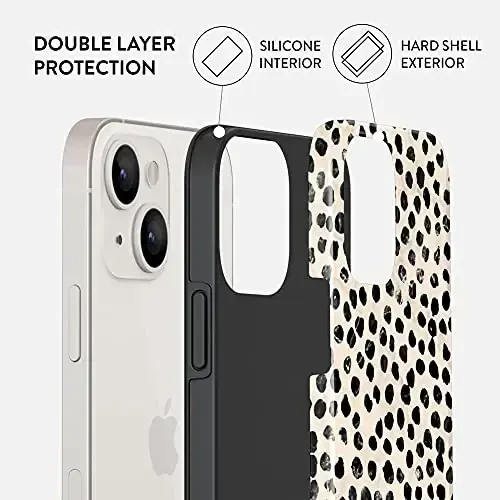 BURGA Phone Case for iPhone 14 - Cute, Trendy, Aesthetic, Pattern Phone Cover, Hard Shell Protection - fits Apple iPhone 14 Case for Women and Men - 3