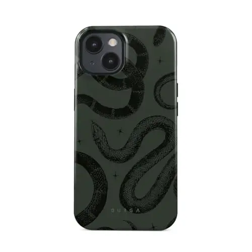 BURGA Phone Case for iPhone 14 - Cute, Trendy, Aesthetic, Pattern Phone Cover, Hard Shell Protection - fits Apple iPhone 14 Case for Women and Men - BURGA