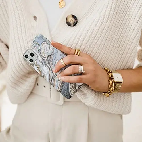 BURGA Phone Case for iPhone 14 - Cute, Trendy, Aesthetic, Pattern Phone Cover, Hard Shell Protection - fits Apple iPhone 14 Case for Women and Men - 7