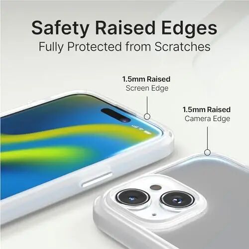 Catalyst Influence Case for iPhone 14, Compatible with MagSafe, Drop Proof, Fingerprint Resistant, Durable, Easy to Clean and Install, 30% Louder Forward Audio. Lanyard Included - Frosted - 4