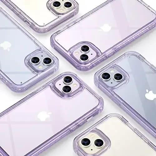 Diaclara Designed for iPhone 14 Case, Full Body Rugged Case with Built-in Touch Sensitive Anti-Scratch Screen Protector, with Camera Lens Protector for iPhone 14 6.1