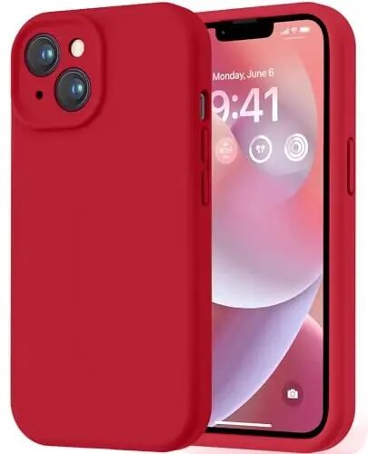 iPhone 14 için Tasarlanmış AŞK 3000 Kılıfı, [Yumuşak Çizilmez Mikrofiber Astar] ile Premium Silikon Darbeye Dayanıklı Koruyucu Telefon Kılıfı Erkekler Kadınlar Kızlar için 6.1