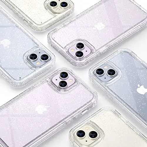 Diaclara Designed for iPhone 14 Plus Case, Full Body Rugged Case with Built-in Touch Sensitive Anti-Scratch Screen Protector, with Camera Lens Protector for iPhone 14 Plus 6.7