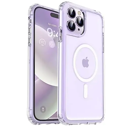 MOCCA Strong Magnetic for iPhone 14 Pro Max Case [Compatible with Magsafe] [10FT Military Grade Protective] Slim Shockproof Case for iPhone 14 Pro Max 6.7