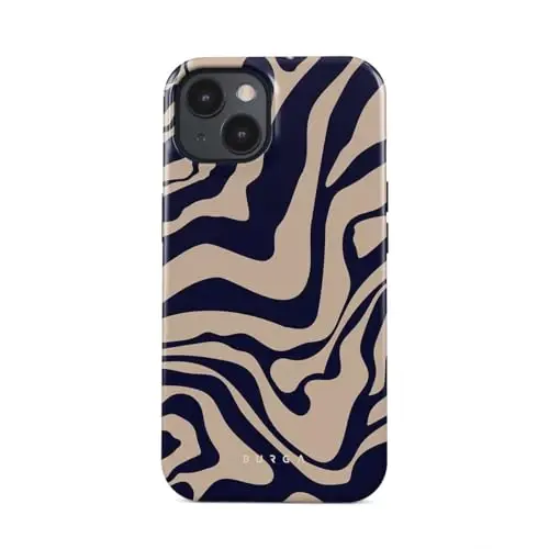 iPhone 15 için BURGA Telefon Kılıfı - Şirin, Moda, Estetik, Desenli Telefon Kapağı, Sert Kabuk Koruma - Kadınlar ve Erkekler için Apple iPhone 15 Kılıfına uyar 