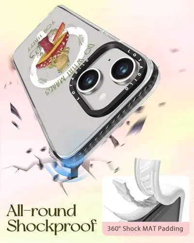 Lotadilo for iPhone 15 Case for Women - Girls Kawaii Design Compatible with Magsafe Magnetic Ring Holder Stand Mushroom Frog Phone Covers Aesthetic Girly TPU Funda for 15 - 6