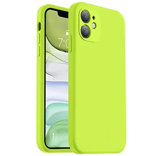 Vooii Compatible with iPhone 15 Plus Case, Upgrade Liquid Silicone [Enhanced Camera Protection] [Soft Anti-Scratch Microfiber Lining] Shockproof Phone Case for iPhone 15 Plus 6.7