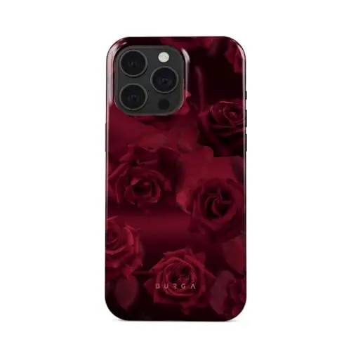 BURGA Phone Case for iPhone 15 Pro - Cute, Trendy, Aesthetic, Designer Pattern, 15pro Phone Cover, Hard Shell Protection - fits Apple iPhone 15 Pro Case for Women and Men - 3
