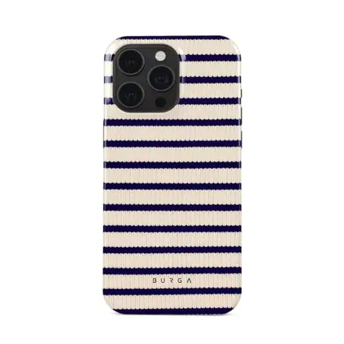 BURGA Phone Case for iPhone 15 Pro - Cute, Trendy, Aesthetic, Designer Pattern, 15pro Phone Cover, Hard Shell Protection - fits Apple iPhone 15 Pro Case for Women and Men - 3