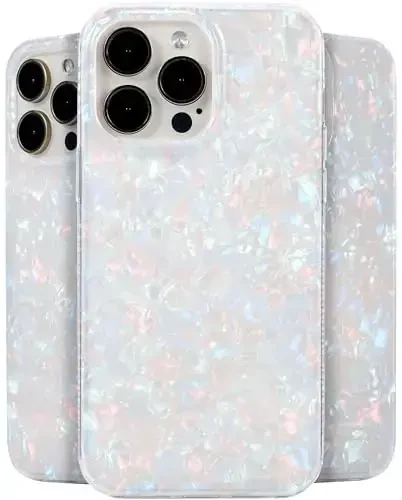 LONLI Hue Case for iPhone 15 Pro - [360° Shock-Absorbent Bumper] - [Cute and Unique Phone Cover for Girls and Women] - Cosmic Portal - LONLI