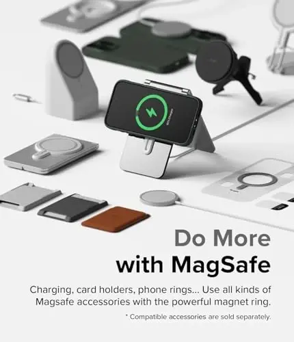 Ringke Onyx for iPhone 15 Pro Case, [Compatible with MagSafe] Oil & Dirt Resistant, Individual Lens Covers for Cameras, Non-Slip Enhanced Grip Lightweight Cover - Magnetic Dark Green - 3