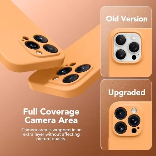 SuydanBox Magnetic for iPhone 15 Pro Case, Compatible with MagSafe, [Full Camera Protection][Screen Protector] Silicone Shockproof Protective Phone Case for iPhone 15 Pro 6.1