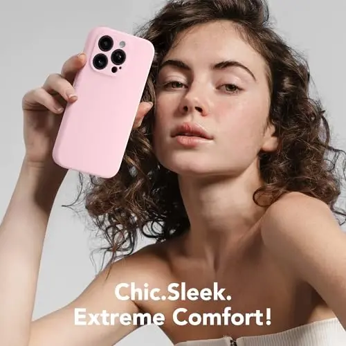 SuydanBox Magnetic for iPhone 15 Pro Case, Compatible with MagSafe, [Full Camera Protection][Screen Protector] Silicone Shockproof Protective Phone Case for iPhone 15 Pro 6.1