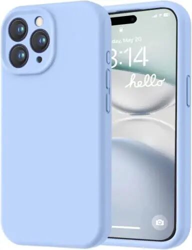 iPhone 15 Pro Max için AŞK 3000 Tasarlandı, [Yumuşak Çizilmez Mikrofiber Astarlı] Birinci Sınıf Silikon Darbeye Dayanıklı Koruyucu Telefon Kılıfı Erkek Kadın Kız Çocuk 6.7