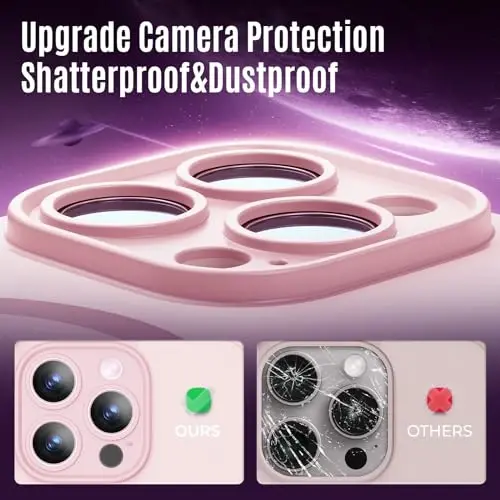 iPhone 15 Pro Max uchun Symcele g'ilofi, MagSafe bilan mos, X2 maxfiylik ekran himoyachilari bilan, [Kamera himoyasi] [15FT harbiy tomchi himoyasi] zarbga chidamli telefon g'ilofi, 6,7