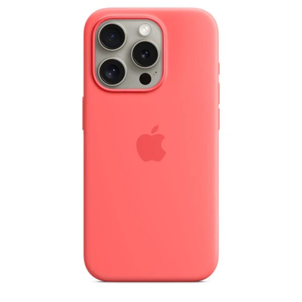 iPhone 15 Pro Silicone Case with MagSafe - (1)