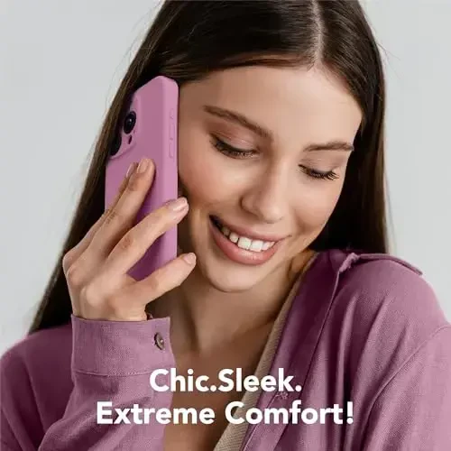 iPhone 15 Pro uchun SuydanBox magnitli g‘ilofi, MagSafe bilan mos, [To‘liq kamera himoyasi][Ekran himoyachisi] Silikon zarbga chidamli himoya telefon g‘ilofi iPhone 15 Pro 6.1