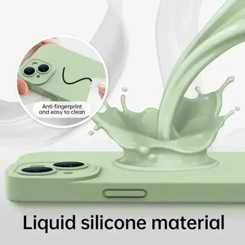 iPhone 15 uchun magnitli g'ilof, ekran himoyachisi bilan - Simsiz zaryadlashga mos - Takomillashtirilgan kamera himoyasi - iPhone 15 6.1