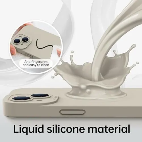 iPhone 15 uchun magnitli g'ilof, ekran himoyachisi bilan - simsiz zaryadlashga mos - yangilangan kamera himoyasi - iPhone 15 6.1