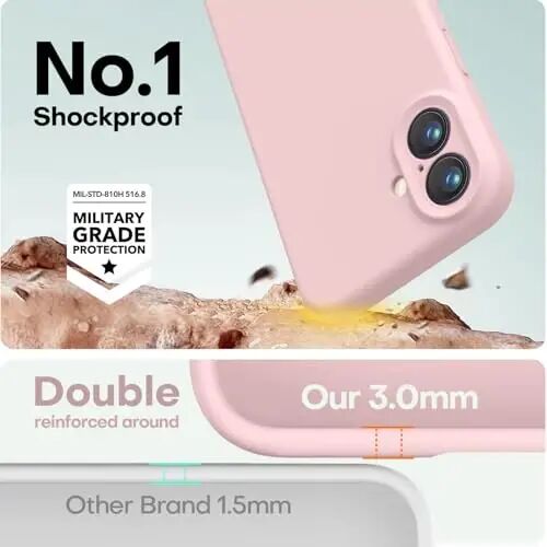 IPHONE 16 için AŞK 3000 Tasarımı Kılıfı, Birinci Sınıf Silikon, [Yumuşak Çizilmez Mikrofiber Astarlı] Darbeye Dayanıklı Koruyucu Telefon Kılıfı Erkekler Kadınlar Kızlar için 6.1