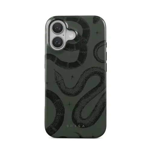 iPhone 16 için BURGA Telefon Kılıfı - Sevimli, Trend, Estetik, Desenli Telefon Kapağı, Sert Kabuk Koruma - Kadınlar ve Erkekler için Apple iPhone 16 Kılıfına uyar 