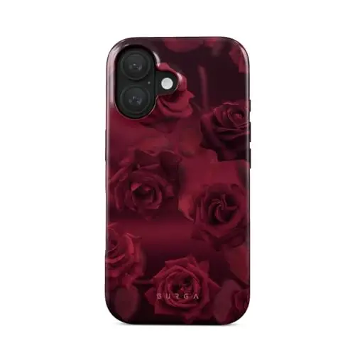 iPhone 16 için BURGA Telefon Kılıfı - Sevimli, Trend, Estetik, Desenli Telefon Kapağı, Sert Kabuk Koruması - Kadınlar ve Erkekler için Apple iPhone 16 Kılıfına uyar 