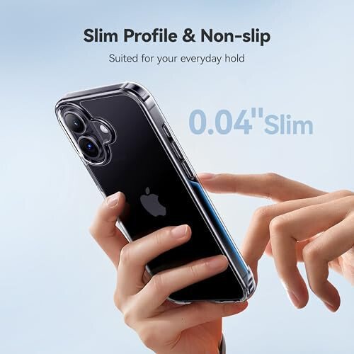 CASEKOO for iPhone 16 Case Crystal Clear, [100% Ultra-Clear Transparency] [12FT Mil-Grade Protection] [Anti-Yellow Tech] Transparent Slim Cover for iPhone 16 Case 6.1 inch, Clear - 9