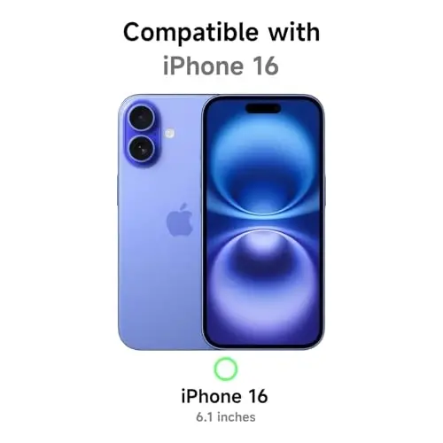 iPhone 16 için LoeoeL Kılıfı Şeffaf, Transparan Hibrit 16 Telefon Kılıfı [Sert Plastik ve Yumuşak Silikon Tampon] Akrilik Sararmayan İnce Koruyucu Kapak, Beyaz - 2