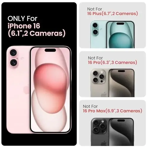 FireNova Designed for iPhone 16 Case, Silicone Upgraded [Camera Protection] Phone Case with [2 Screen Protectors], Soft Anti-Scratch Microfiber Lining Inside, 6.1 inch, Mint Green - 1