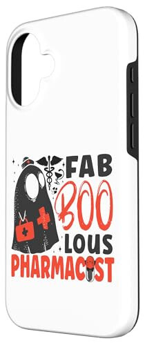 iPhone 16 Pharmacy Tech Technician Pharmacist Student Halloween Ghost Case - 2