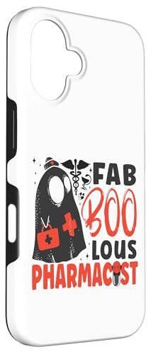 iPhone 16 Pharmacy Tech Technician Pharmacist Student Halloween Ghost Case - 3