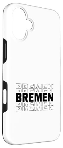 iPhone 16 Plus Bremen Alman Hansa Şehir yazıtı Bremen Kılıfı - 3