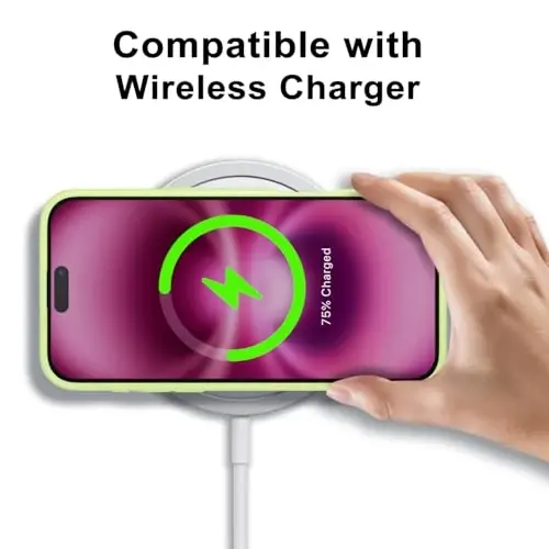 LoeoeL for iPhone 16 Plus Case Clear, Transparent Hybrid 16 Plus Phone Case [Hard Plastic & Soft Silicone Bumper] Acrylic Non Yellowing Thin Slim Protective Cover for Women, Mint Green - 8