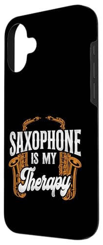 iPhone 16 Plus Saxophone Saxophone Is My Therapy Case - 2