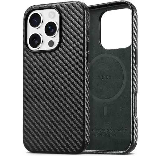 TUCCH PU Leather Case for iPhone 16 Pro (6.3