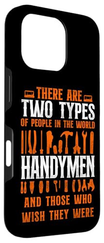 iPhone 16 Pro Handyman Vintage There Are Two Types Of People In The World Case - 3