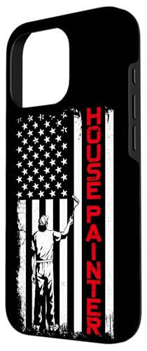 iPhone 16 Pro House Painter Decorator American Flag Vintage House Painter Case - 2