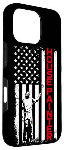 iPhone 16 Pro House Painter Decorator American Flag Vintage House Painter Case - 3