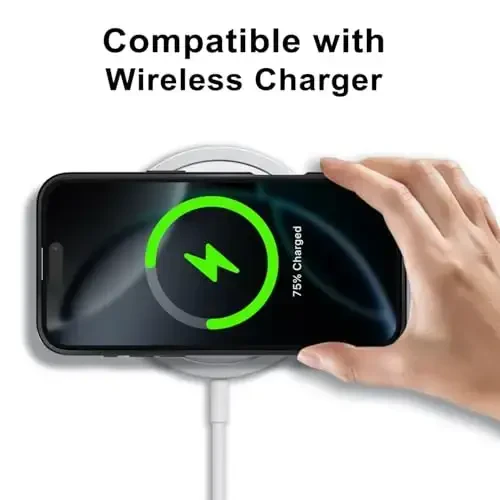 LoeoeL for iPhone 16 Pro Case Clear, Transparent Hybrid 16 Pro Phone Case [Hard Plastic & Soft Silicone Bumper] Acrylic Non Yellowing Thin Slim Protective Cover for Women, Black - 11