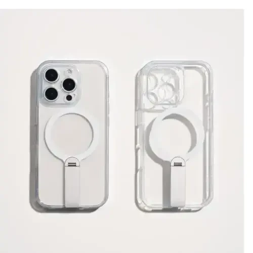 TORRAS 360 Stand & Magnetic Shockproof for iPhone 16 Pro Case with Full Camera Protection, Fit for MagSafe, 16FT Military Grade Shockproof Slim Phone Case for iPhone 16 Pro 6.3