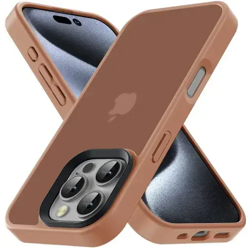 Yriklso for iPhone 16 Pro Phone Case, Shockproof for iPhone 16 Pro Case, Military Grade Drop Protection, Protective Hard Back Slim Translucent Case for iPhone 16 Pro 6.3