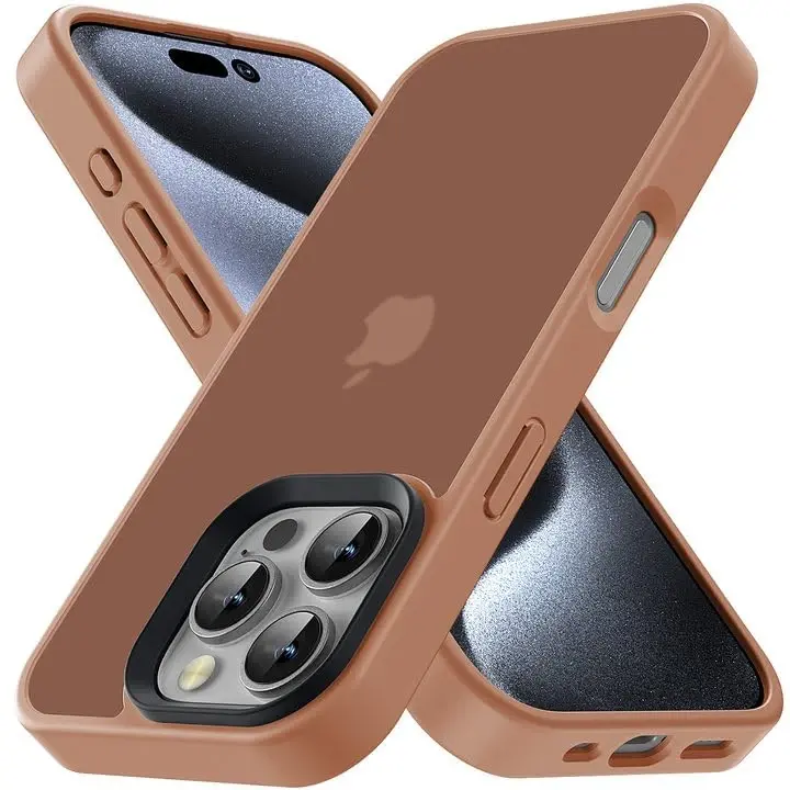 Yriklso for iPhone 16 Pro Phone Case, Shockproof for iPhone 16 Pro Case, Military Grade Drop Protection, Protective Hard Back Slim Translucent Case for iPhone 16 Pro 6.3