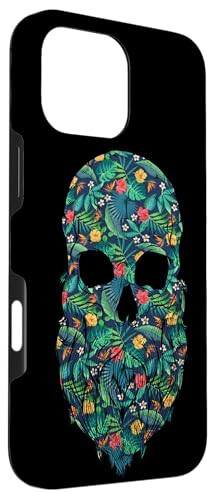 iPhone 16 Pro Max Beard Lover Bearded Man Flower Floral Case - 3