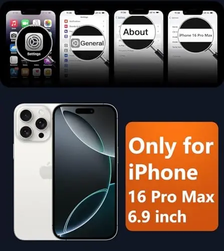 FNTCASE for iPhone 16 Pro-Max Case: Magnetic Matte Translucent Military Grade Drop Protective Phone Case | Shockproof Thin Rugged Durable Protection Bumper Cover - 2
