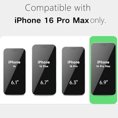 LoeoeL for iPhone 16 Pro Max Case Clear, Transparent Hybrid 16 Pro Max Phone Case [Hard Plastic & Soft Silicone Bumper] Acrylic Non Yellowing Thin Slim Protective Cover for Women, Yellow - LOEOEL (1)